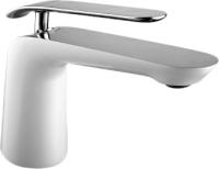 Смеситель для раковины Lemark Melange LM4906CW хром/белый