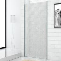 Душевая дверь Cezares Eco ECO-O-B-2-80-P-Cr 80 см стекла рифленые, профиль хром