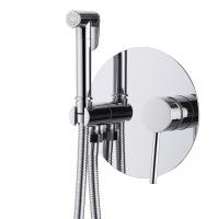 Гигиенический душ Abber Emotion AF8826 встраиваемый в стену хром