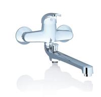 Смеситель для ванны или душа Ravak Rosa X07P002 настенный 
без термостата хром
