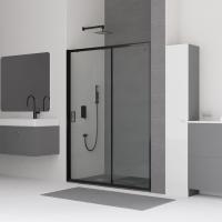 Душевая дверь RGW Classic CL-14B 32091414-14 140 см стекла прозрачные, профиль черный