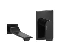 Смеситель для раковины Wasserkraft Glan A66553 черный глянцевый