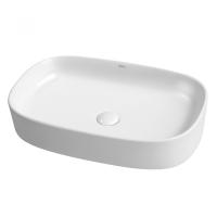 Раковина  овальная Abber Rechteck AC2209 фаянс цвет белый