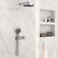 Душевая система со смесителем Vincea Inspire VSFW-422TI2CH монтаж встраиваемая в стену с термостатом хром