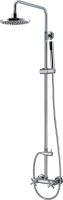 Душевая система со смесителем BelBagno Vittoria VIT-DOC-CRM монтаж   