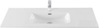 Раковина мебельная прямоугольная Aquanet Flat 00254366 керамика цвет белый
