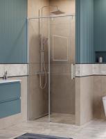 Душевая дверь BelBagno Soft Close-1 SOFT_CLOSE-1-BF-1-120-C-Cr 120 см стекла прозрачные, профиль хром