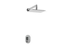 Душевая система со смесителем Wasserkraft  A12831 монтаж встраиваемая в стену без термостата хром