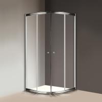 Душевой угол Cezares Giubileo GIUBILEO-R-2-90-SCORREVOLE-C-Cr четверть круга  стекла прозрачные, профиль хром