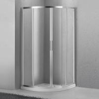 Душевой угол BelBagno Sela SELA-R-2-95-C-Cr четверть круга  стекла прозрачные, профиль хром