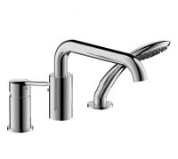 Смеситель для ванны Bravat Angel F5172217CP-1-RUS на борт ванны 
без термостата хром