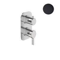 Смеситель для душа Webert Coral CO880601560 встраиваемый в стену 
без термостата черный