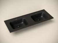 Раковина встраиваемая сверху прямоугольная Ceramica Nova Element CN7004MB фарфор цвет черный матовый