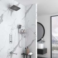 Душевая система со смесителем Vincea  VSFW-433TI4RCH монтаж встраиваемая в стену с термостатом хром