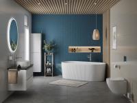 Акриловая ванна отдельностоящая BelBagno  BB411-1700-800 170x80 овальная цвет белый