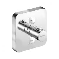 Смеситель для душа Kludi Push 389110538 встраиваемый в стену 
с термостатом хром