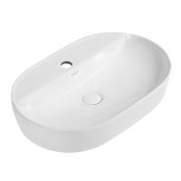 Раковина  овальная Abber Bequem AC2113 фаянс цвет белый