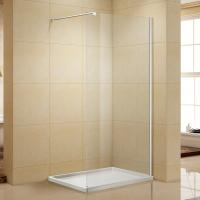 Душевая перегородка Aquanet Cinetic AE12-F-80H190U-CT 78 см, стекла прозрачные, профиль хром