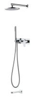 Душевая система со смесителем Boheme Spectre 454-2-CR монтаж встраиваемая в стену без термостата хром