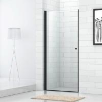 Душевая дверь Cezares Eco ECO-O-B-1-70-C-NERO 70 см стекла прозрачные, профиль черный