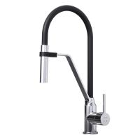 Смеситель для кухни Am.Pm Like F8013000 без подключения к фильтру хром/черный