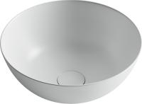 Раковина накладная круглая Ceramica Nova Element CN6003 фарфор цвет белый матовый