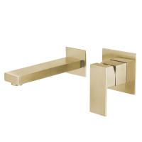 Смеситель для раковины Abber Daheim AF8212G матовое золото