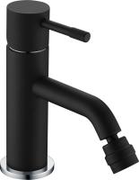 Смеситель для биде Boheme Uno 466-BCR латунь черный/хром