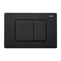 Кнопка смыва Abber  AC0120MB цвет черный матовый