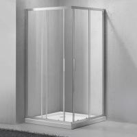 Душевой угол BelBagno Sela SELA-A-2-95-C-Cr квадратная   стекла , профиль 