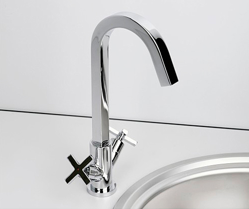 Смеситель для кухни Wasserkraft Weser 7847 без подключения к фильтру хром