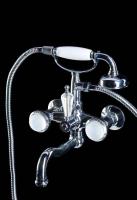 Смеситель для ванны или душа Boheme Satine 273-ST настенный 
без термостата хром