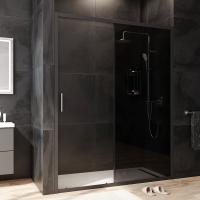 Душевая дверь Am.Pm Gem W90G-150-1-195BG 150 см стекла тонированные прозрачные, профиль черный