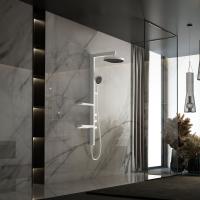 Душевая система со смесителем Vincea Inspire VSFS-3I11W монтаж настенная без термостата белый