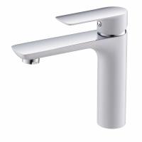 Смеситель для раковины Orans  OLS-К1035W хром/белый