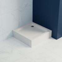 Душевой поддон средний RGW Style 16180188-11 квадратный акрил 80x80 белый