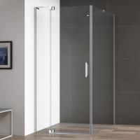 Душевой угол Cezares Slider SLIDER-AH-1-90/100-100-C-Cr квадратная   стекла , профиль 
