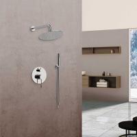 Душевая система со смесителем Vincea Desire VSFW-1D1CH монтаж встраиваемая в стену без термостата хром