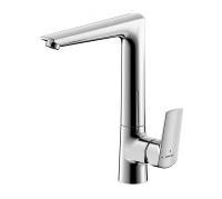 Смеситель для кухни Bravat Real F7121179CP-2-RUS без подключения к фильтру хром