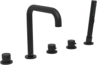 Смеситель для ванны Allen Brau Priority 5.31007-31 на борт ванны 
без термостата черный матовый