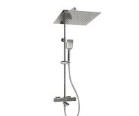 Душевая система со смесителем Wasserkraft  A199.119.126.087.CH Thermo монтаж настенная с термостатом хром