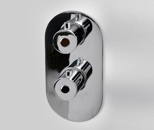 Смеситель для душа Wasserkraft Berkel 4833 встраиваемый в стену 
с термостатом хром