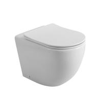Унитаз приставной BelBagno Sfera-R BB2141CBR/SC Rimless фаянс белый
