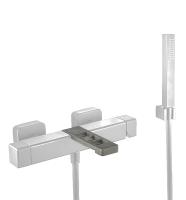 Смеситель для ванны или душа Webert ONE-X OX850101015 настенный 
без термостата хром/сталь