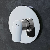 Смеситель для душа Am.Pm Spirit V2.1 F71A75000 встраиваемый в стену 
без термостата хром