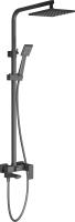 Душевая система со смесителем Timo Selene SX-2013/03 монтаж настенная без термостата черный