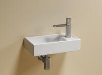 Раковина подвесная прямоугольная Ceramica Nova Element CN6051LMW фарфор цвет белый матовый