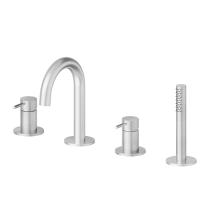 Смеситель для ванны Newform X-Steel 316 69682XC.50.050 на борт ванны 
без термостата stainless steel