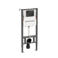 Инсталляция для подвесного унитаза Ceramica Nova Balance CN121001MB механическая