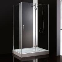 Душевой угол Cezares Bergamo BERGAMO-AH-1-120/90-C-Cr-R прямоугольная  стекла прозрачные, профиль хром